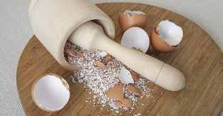 Casca de ovo como fonte de cálcio